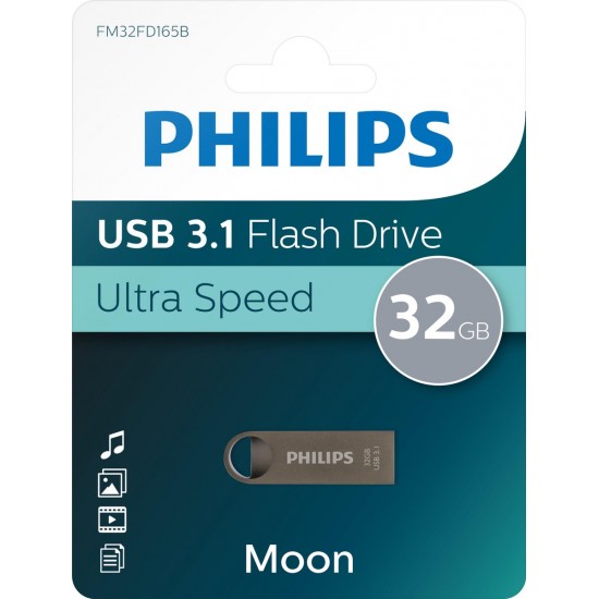 Memory Stick Usb 3.1 - 32gb Philips Moon Edition