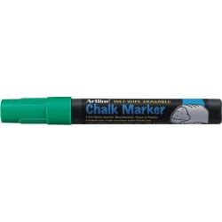 Marker Cu Creta Artline, Pentru Table De Scris, Varf 4.0mm - Verde
