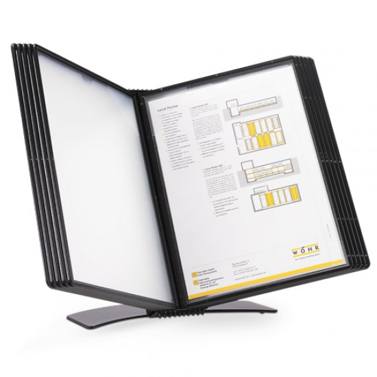 Display Birou (suport Pentru 10 Buzunare A4), Probeco-easymount - Antracit