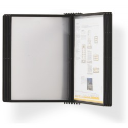 Display Perete (suport Pentru 10 Buzunare A4), Probeco-easymount - Antracit