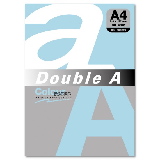 Hartie Color Pentru Copiator A4, 80g/mp, 100coli/top, Double A - Pastel Ocean