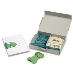 Alonja Arhivare De Mare Capacitate, Pentru Transfer, Eticheta, 100/cutie, Jalema Clipex - Gri Petrol