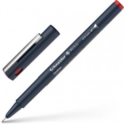Liner Pentru Desen Tehnic Schneider Pictus, Varf Fetru 0.9mm - Rosu