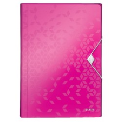 Mapa Tip Proiect Leitz Wow, Pp, A4, 250 Coli, Roz