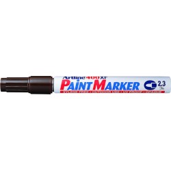 Marker Cu Vopsea Artline 400xf, Corp Metalic, Varf Rotund 2.3mm - Maro