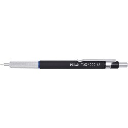Creion Mecanic Profesional Penac Tlg - 1000, 0.7mm, Metalic Cu Varf Retractabil, Cutie Cadou-negru