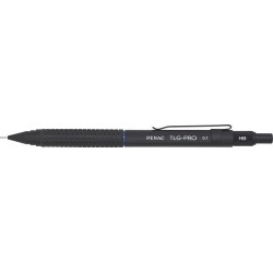 Creion Mecanic Profesional Penac Tlg - Pro, 0.7mm, Metalic Cu Varf Retractabil, Cutie Cadou-negru