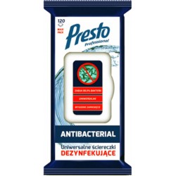 Servetele Umede Dezinfectante, 120 Buc/pachet, Presto
