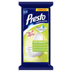 Servetele Umede Dezinfectante Pentru Toalete, 48 Buc/pachet, Presto