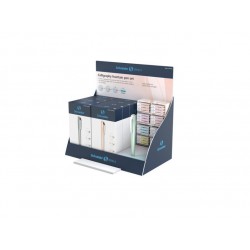 Display 8 Seturi Caligrafie Schneider Callissima - (4 X Antracit, 2 X Piersica, 2 X Menta + 24 Setur