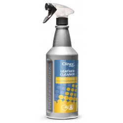 Clinex Leather Cleaner, 1 Litru, Cu Pulverizator, Solutie Pentru Curatare Suprafete Din Piele Natura