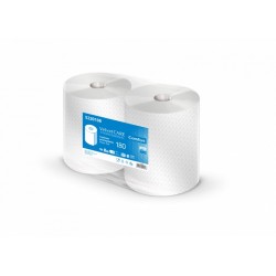 Rola Prosop Hartie Alba, 2 Straturi, 720portii, 180m, 2role/set, Uz Industrial, Velvet Professional